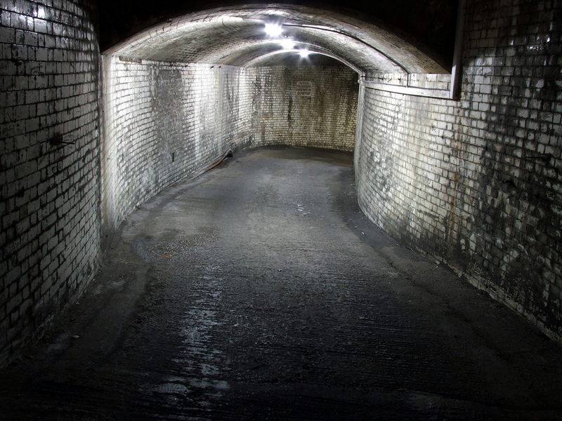 Illustration for article titled A Collapsed Old Railway Tunnel Hides These Rare Cars